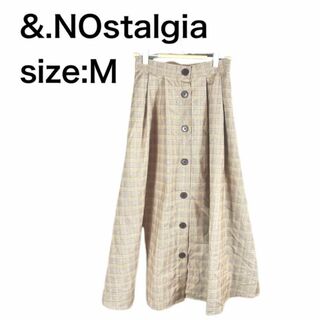 &.NOstalgia ロングスカート　サイズＭ(ロングスカート)
