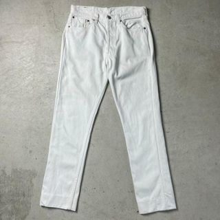 リーバイス(Levi's)の90年代 スペイン製 Levi's ユーロリーバイス 501 スリムテーパード ホワイト デニムパンツ メンズW31(デニム/ジーンズ)