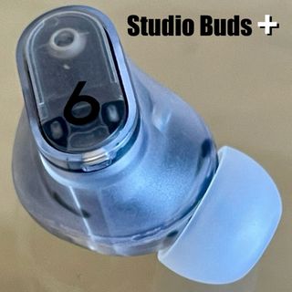 ビーツバイドクタードレ(Beats by Dr Dre)の★美品★Beats Studio Buds + トランスペアレント 右耳／T20(ヘッドフォン/イヤフォン)