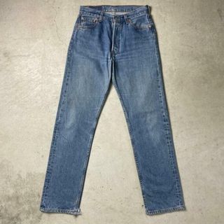 リー(Lee)の90年代 USA製 Levi's リーバイス 501 ストレート デニムパンツ レディース企画 表記W30メンズW28相当(デニム/ジーンズ)