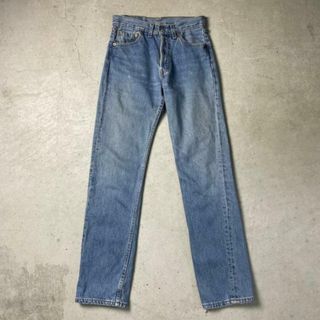 リーバイス(Levi's)の90年代 イギリス製 Levi's ユーロリーバイス 501 ストレート デニムパンツ ジーンズ メンズW28 レディース(デニム/ジーンズ)