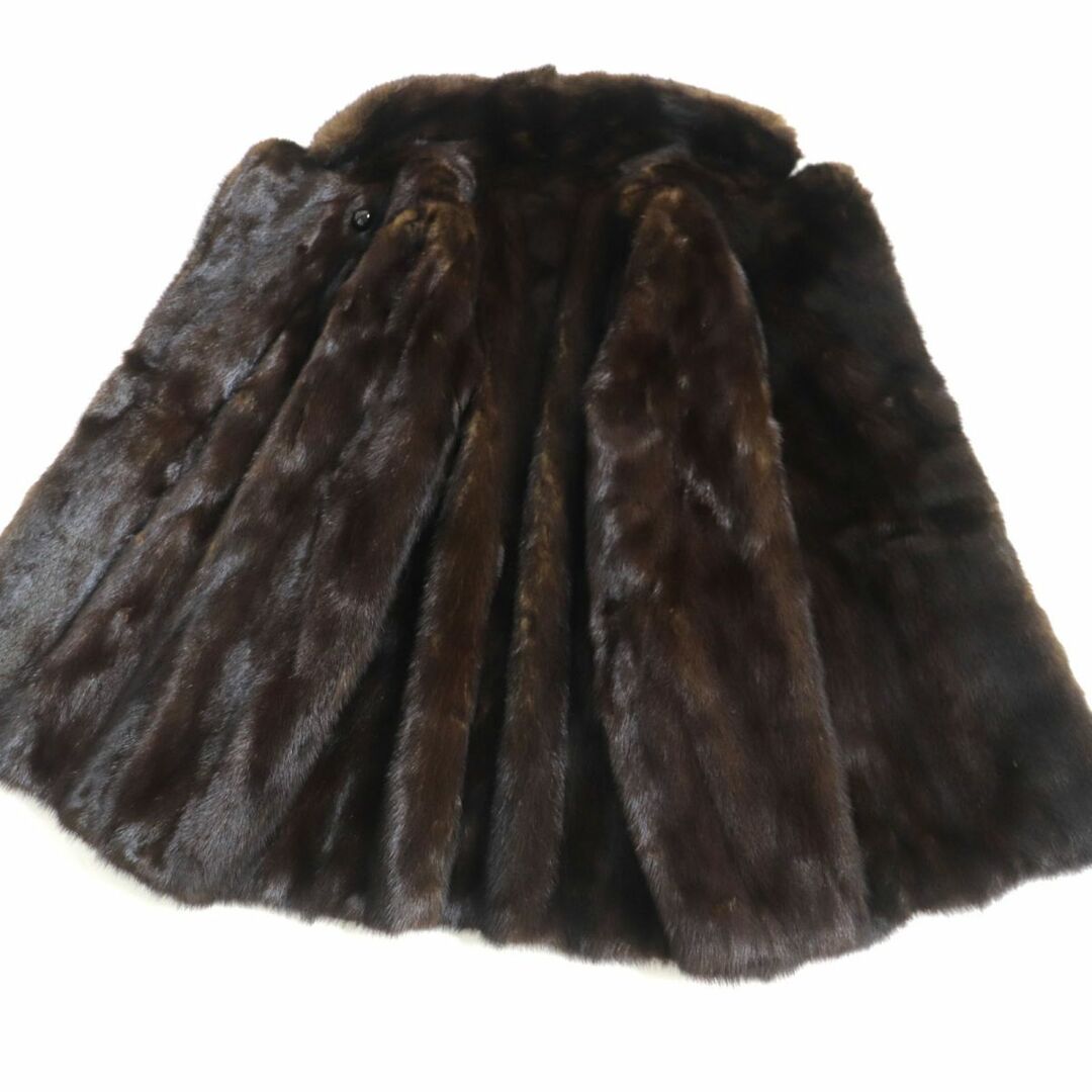 美品▽Nakamura Fur ナカムラファー MINK ミンク 裏地ロゴ柄 本 美品▽Nakamura Fur ナカムラファー MINK ミンク 裏地ロゴ柄 本