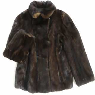 美品▽Nakamura Fur ナカムラファー MINK ミンク 裏地ロゴ柄 本 美品▽Nakamura Fur ナカムラファー MINK ミンク 裏地ロゴ柄 本