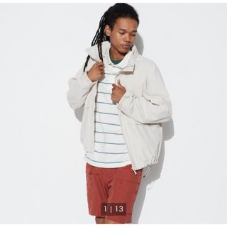 ユニクロ(UNIQLO)の【新品未使用】 UNIQLO ウィンドプルーフスタンドブルゾン(ブルゾン)