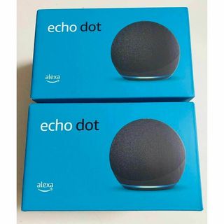 アマゾン(Amazon)の【新品】EchoDot 第4世代 with Alexa チャコール 2個セット(スピーカー)