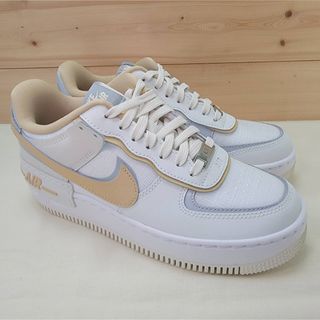 ナイキ(NIKE)のナイキ ウィメンズ エアフォース1 シャドウ " ホワイト/セサミ" 24㎝(スニーカー)