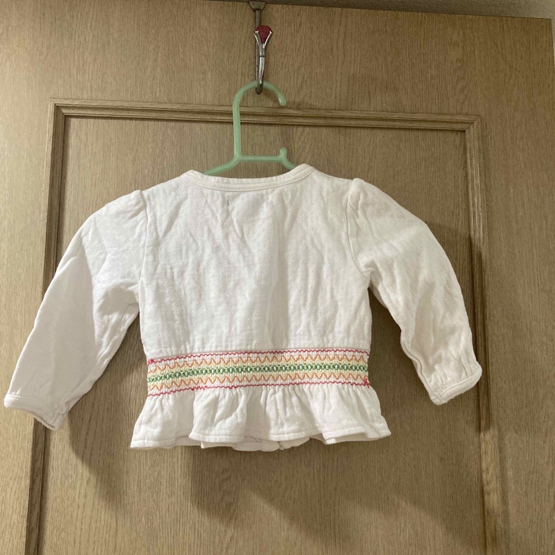 babyGAP(ベビーギャップ)のBaby GAP  フォーマルドレス☆カーディガン　 2点セット　セレモニー キッズ/ベビー/マタニティのベビー服(~85cm)(セレモニードレス/スーツ)の商品写真