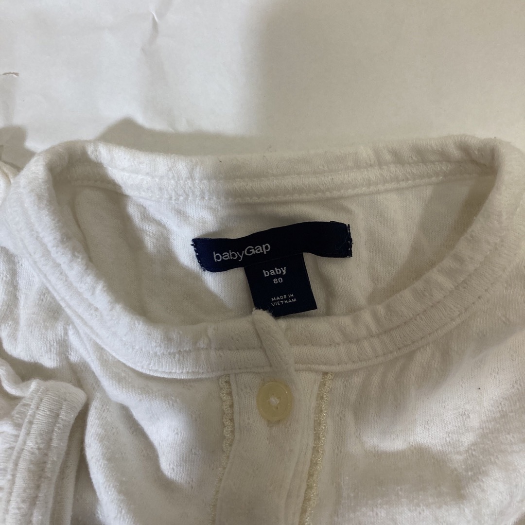 babyGAP(ベビーギャップ)のBaby GAP  フォーマルドレス☆カーディガン　 2点セット　セレモニー キッズ/ベビー/マタニティのベビー服(~85cm)(セレモニードレス/スーツ)の商品写真