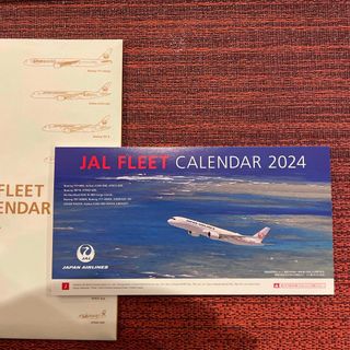 JAL(日本航空) - JAL 2024 カレンダー　卓上カレンダー