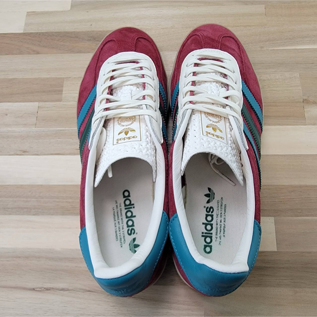 adidas - アディダス ガゼル インドア バーガンディ 27.5㎝の adidas - アディダス ガゼル インドア バーガンディ 27.5㎝の