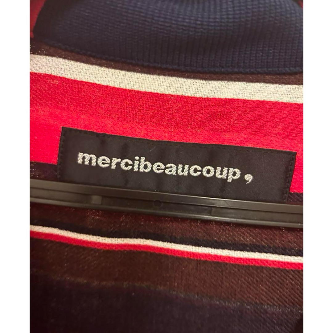 mercibeaucoup(メルシーボークー)のmercibeaucoup マルチストライプシャツ 若林着用 メンズのトップス(シャツ)の商品写真