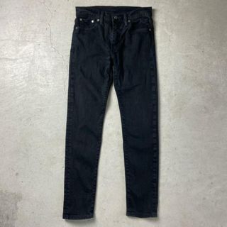 リーバイス(Levi's)のトルコ製 Levi's リーバイス 512 スリムテーパード ブラック デニムパンツ メンズW29(デニム/ジーンズ)