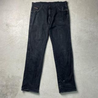 ラングラー(Wrangler)のWrangler ラングラー TEXAS STRETCH ブラック デニムパンツ  黒 メンズ W36(デニム/ジーンズ)