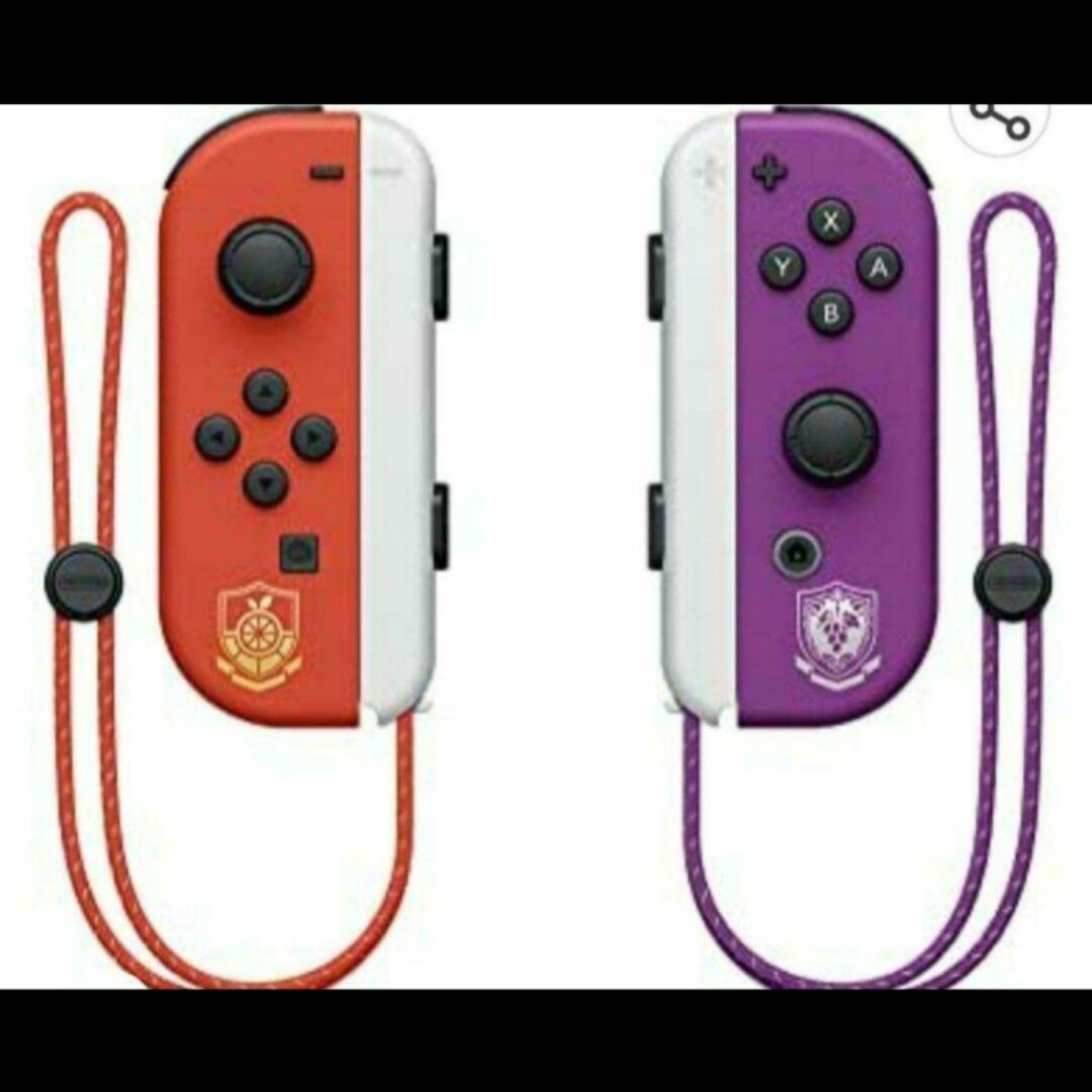 Nintendo Switch(ニンテンドースイッチ)のNintendo Switch 有機EL スカーレット・バイオレットエディション エンタメ/ホビーのゲームソフト/ゲーム機本体(家庭用ゲーム機本体)の商品写真