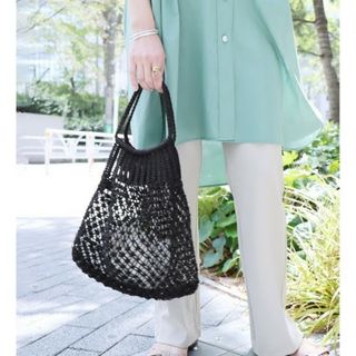 ジャーナルスタンダード(JOURNAL STANDARD)のジャーナルスタンダード別注メッシュTOTE:トートバックblack(トートバッグ)