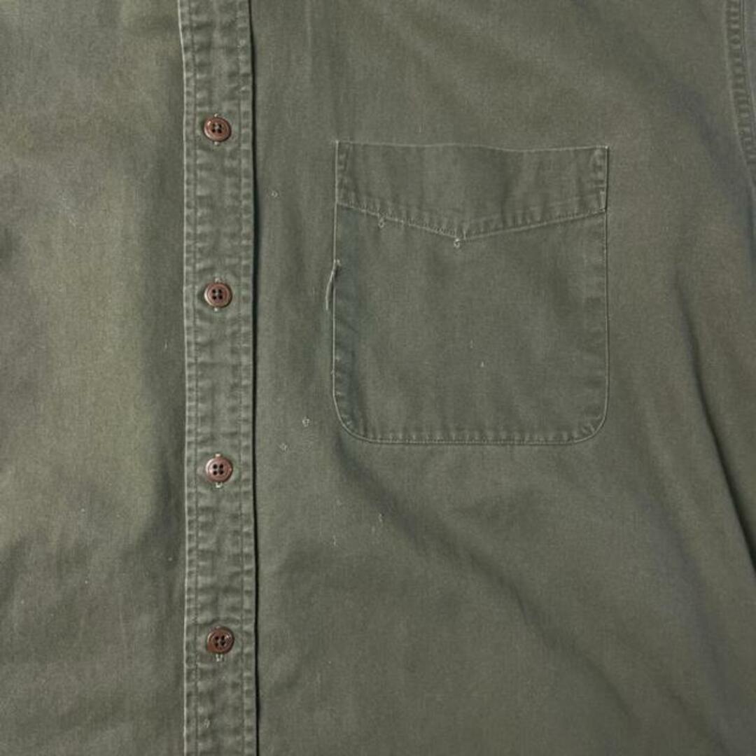 J.Crew(ジェイクルー)の90年代 グランジコンディション J.CREW ジェイクルー コットンツイルシャツ メンズXL メンズのトップス(シャツ)の商品写真
