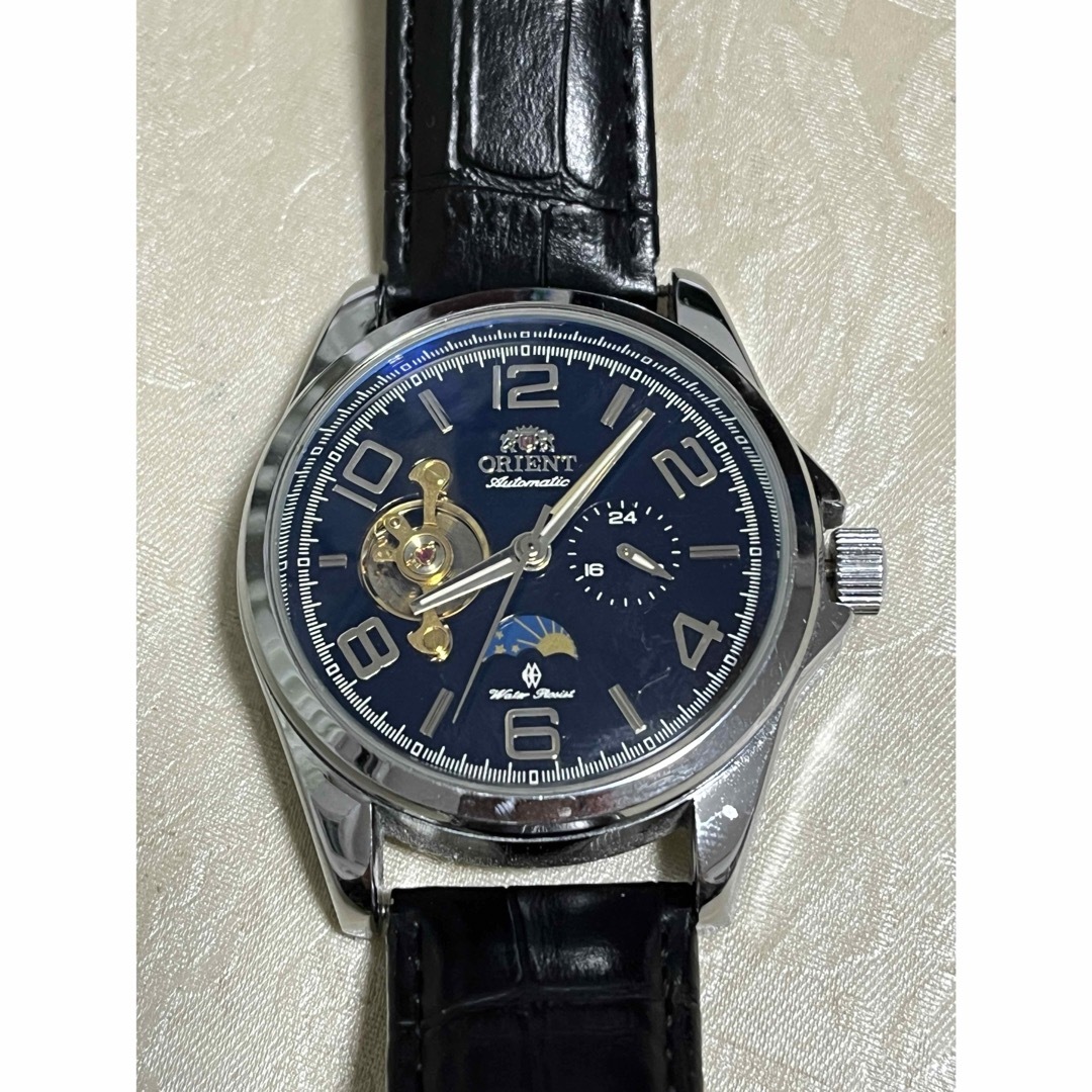 オリエント　ムーンフェイズ時計 メンズの時計(腕時計(アナログ))の商品写真