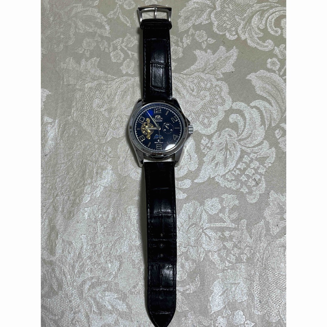 オリエント　ムーンフェイズ時計 メンズの時計(腕時計(アナログ))の商品写真