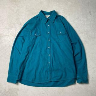 80年代 USA製 RED HEAD シャモアクロスシャツ メンズ3XL相当(シャツ)