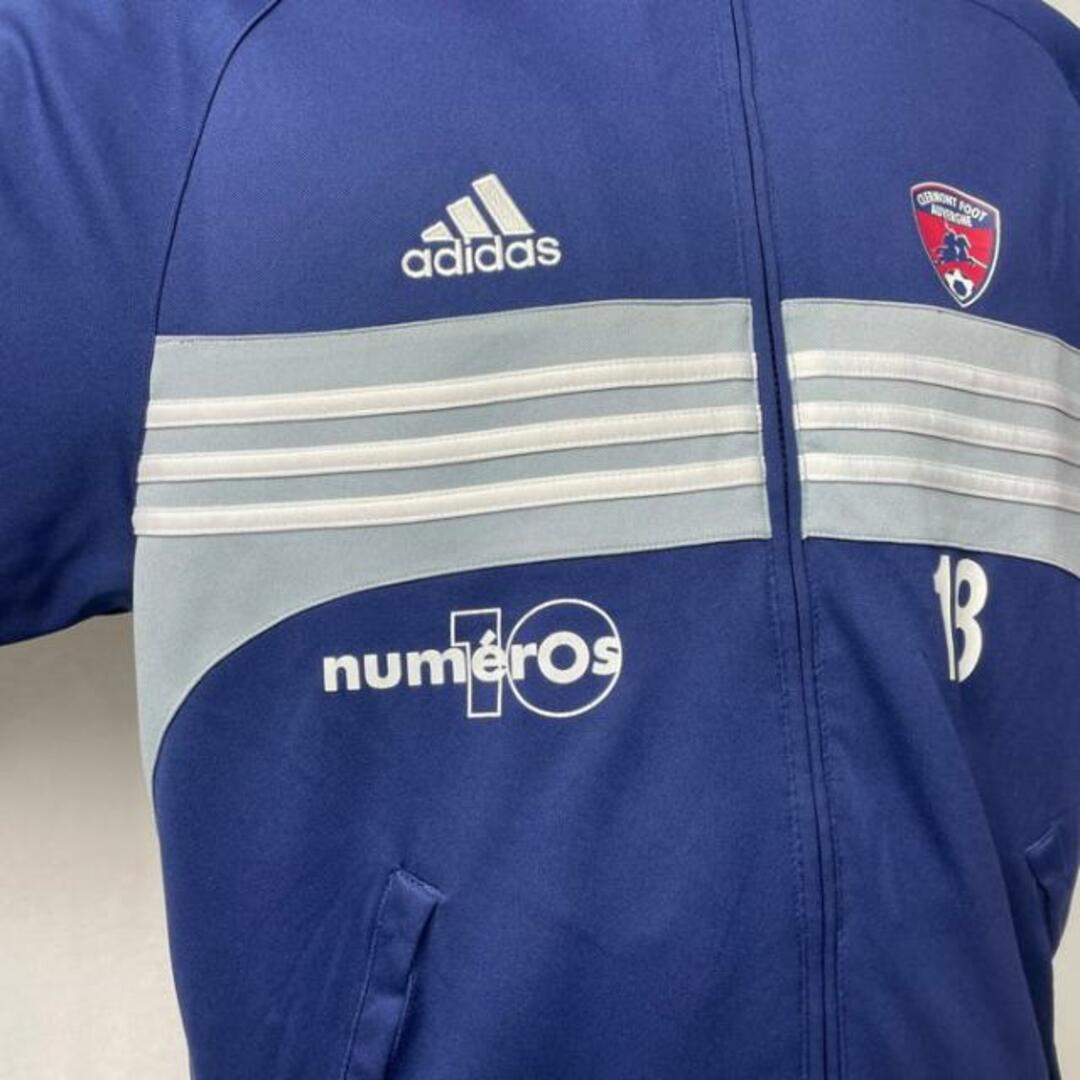 adidas(アディダス)のadidas アディダス サッカーチーム CLERMONT FOOT AUVERGNE クレルモン・フット ジャージ トラックジャケット メンズL相当 メンズのトップス(ジャージ)の商品写真