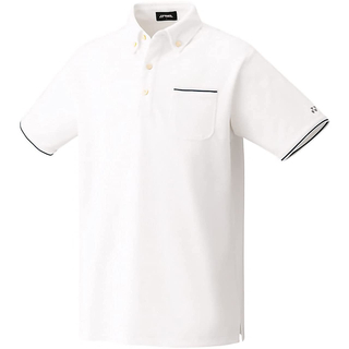 ヨネックス(YONEX)のYONEX ヨネックス テニスウェア 半袖ポロシャツ 10414 ホワイトM新品(ウェア)