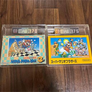 ファミリーコンピュータ(ファミリーコンピュータ)の超激レア❗️スーパーマリオブラザーズ　ESG 鑑定品❗️(家庭用ゲームソフト)