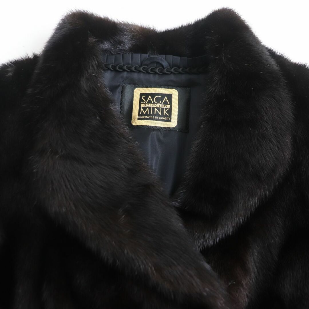 sagafurs - 極美品☆SAGA MINK サガミンク 本毛皮コート ダーク sagafurs - 極美品☆SAGA MINK サガミンク 本毛皮コート ダーク