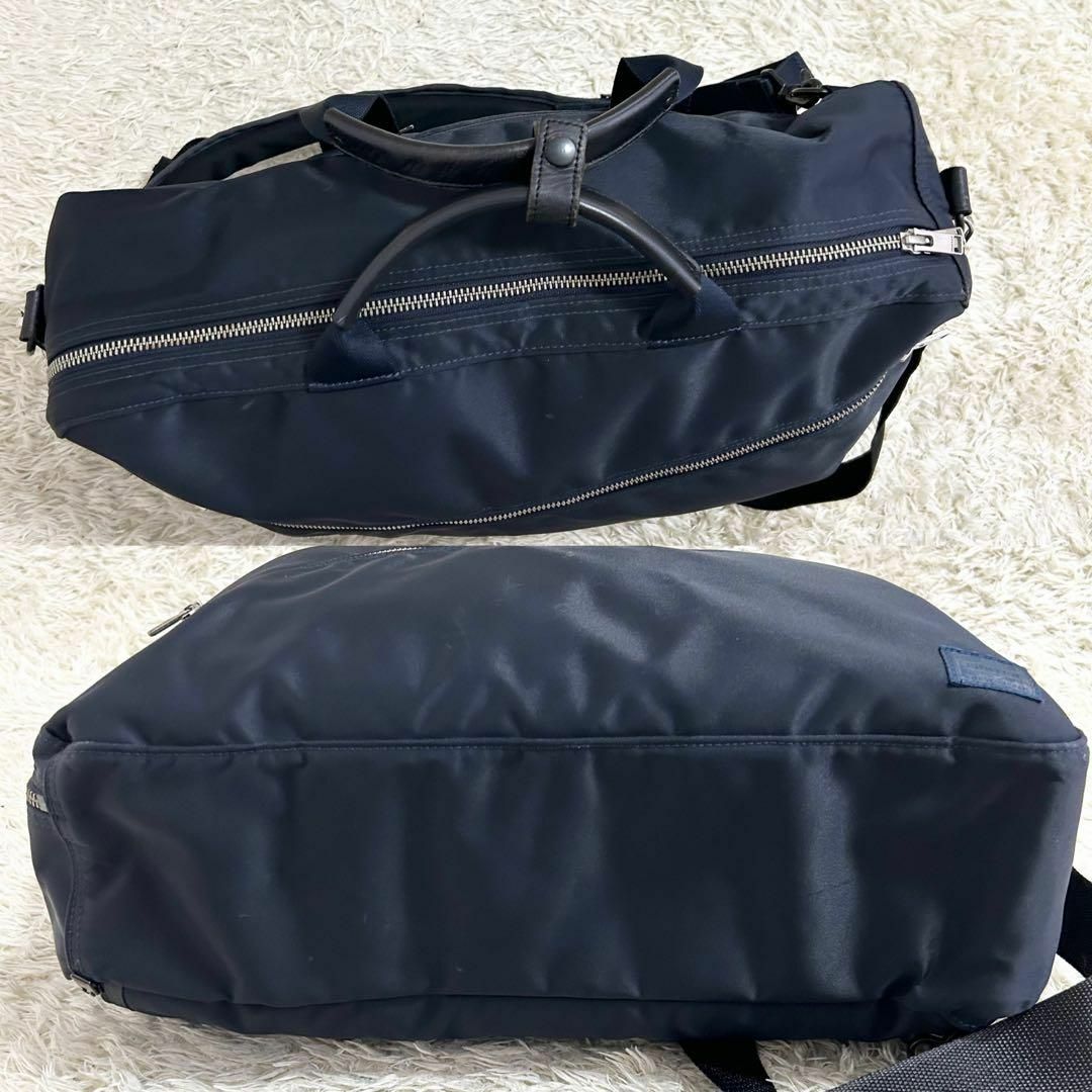 美品 ポーター ビジネスバッグ リフト 3way ネイビー リュック