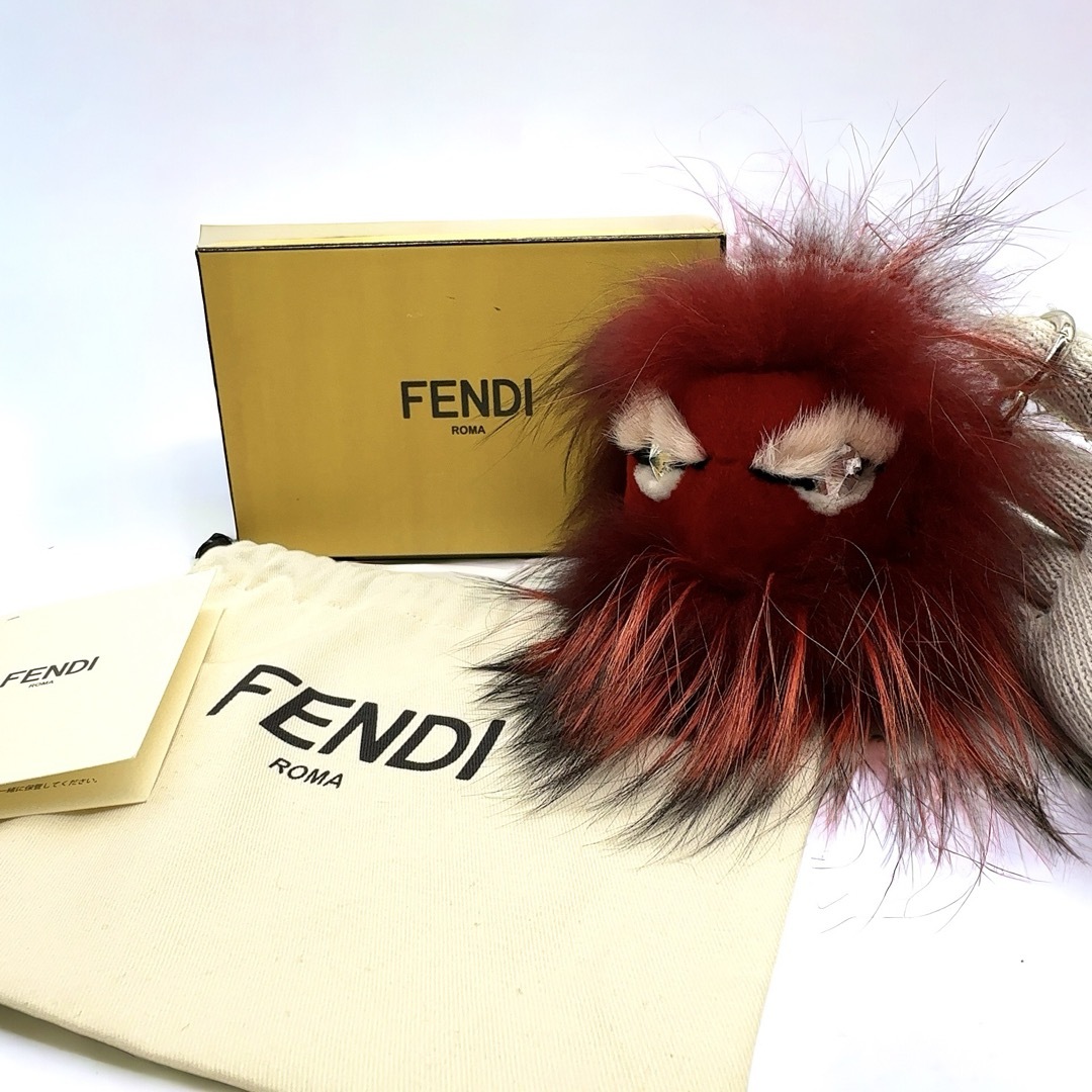 ほぼ新品 FENDI フェンディ モンスター ファーチャーム ほぼ新品 FENDI フェンディ モンスター ファーチャーム