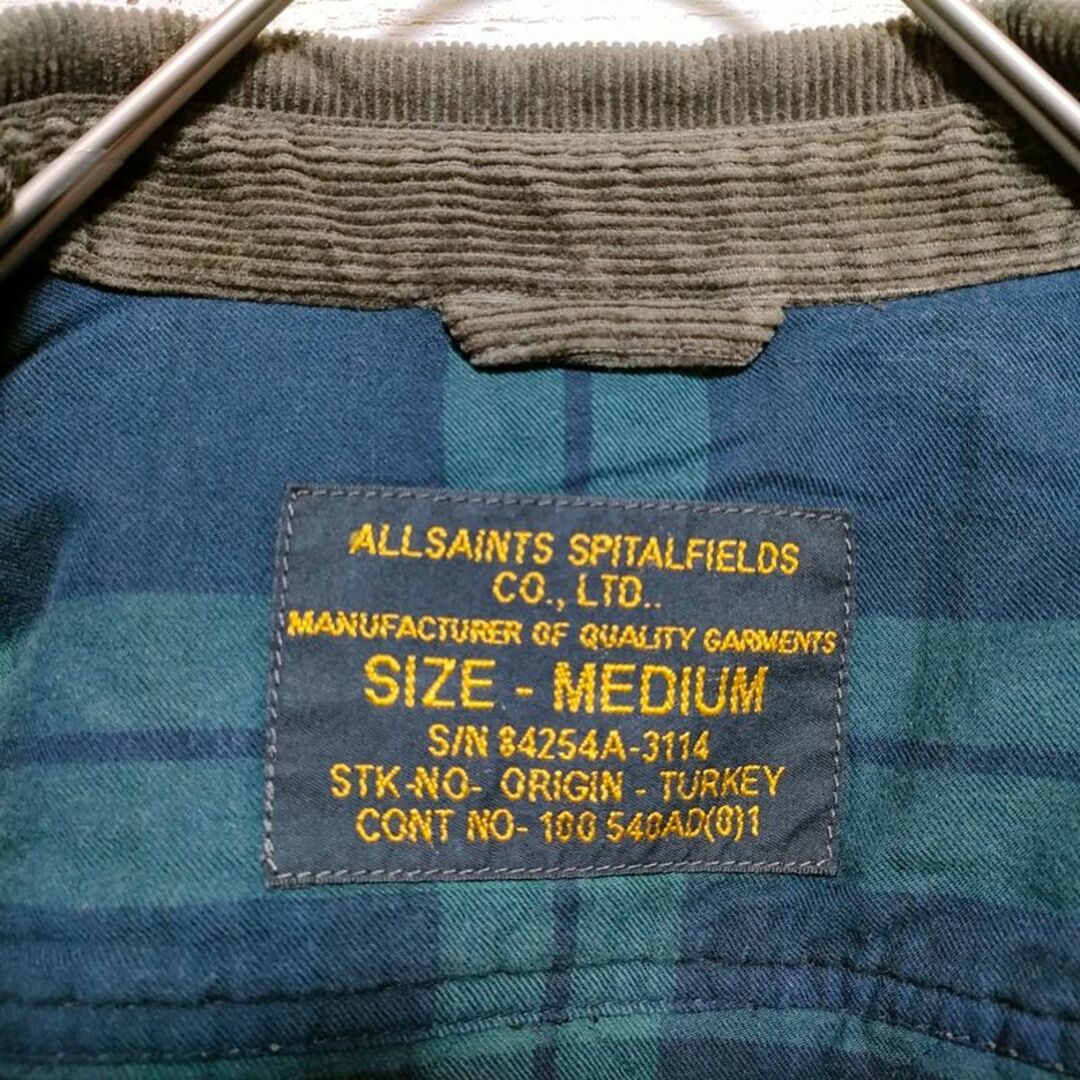 All Saints(オールセインツ)の【402】オールセインツ 中綿　メリット キルティング ジャケット メンズのジャケット/アウター(ブルゾン)の商品写真