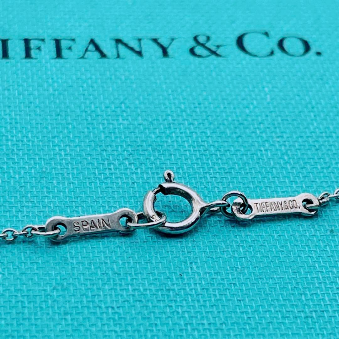 Tiffany & Co.(ティファニー)の【極美品】Tiffany & Co. ネックレス　カーブドハート　シルバー925 レディースのアクセサリー(ネックレス)の商品写真