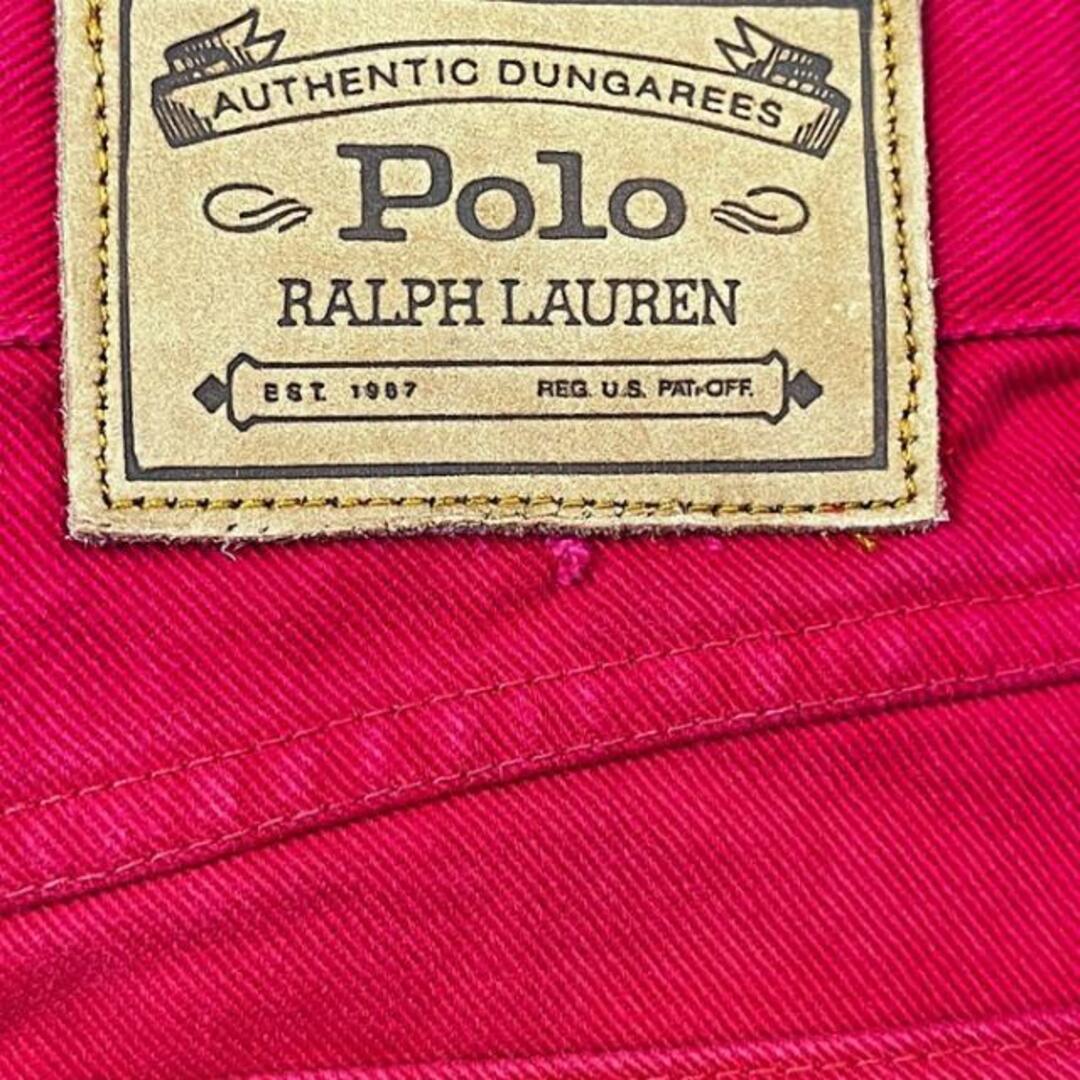 Ralph Lauren(ラルフローレン)のPolo Ralph Lauren ポロラルフローレン テーパード カラーデニムパンツ レディースW28 レディースのパンツ(その他)の商品写真
