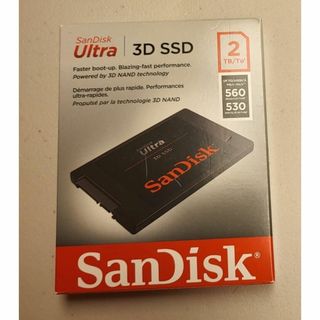 SanDisk - SanDisk 内蔵 SSD Ultra 3D 2TB 2.5インチ SATA