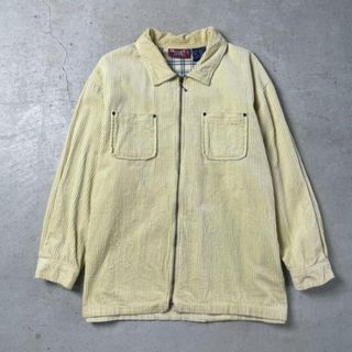 DENIM & Co コーデュロイ 長袖シャツジャケット メンズXL(ブルゾン)