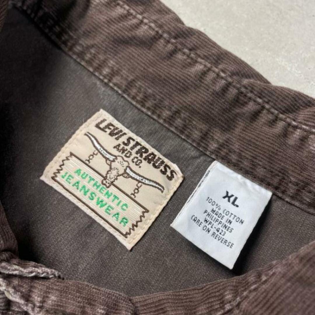 Levi's(リーバイス)のLevi's リーバイス ロングホーン コーデュロイ ウエスタンシャツ メンズXL メンズのトップス(シャツ)の商品写真