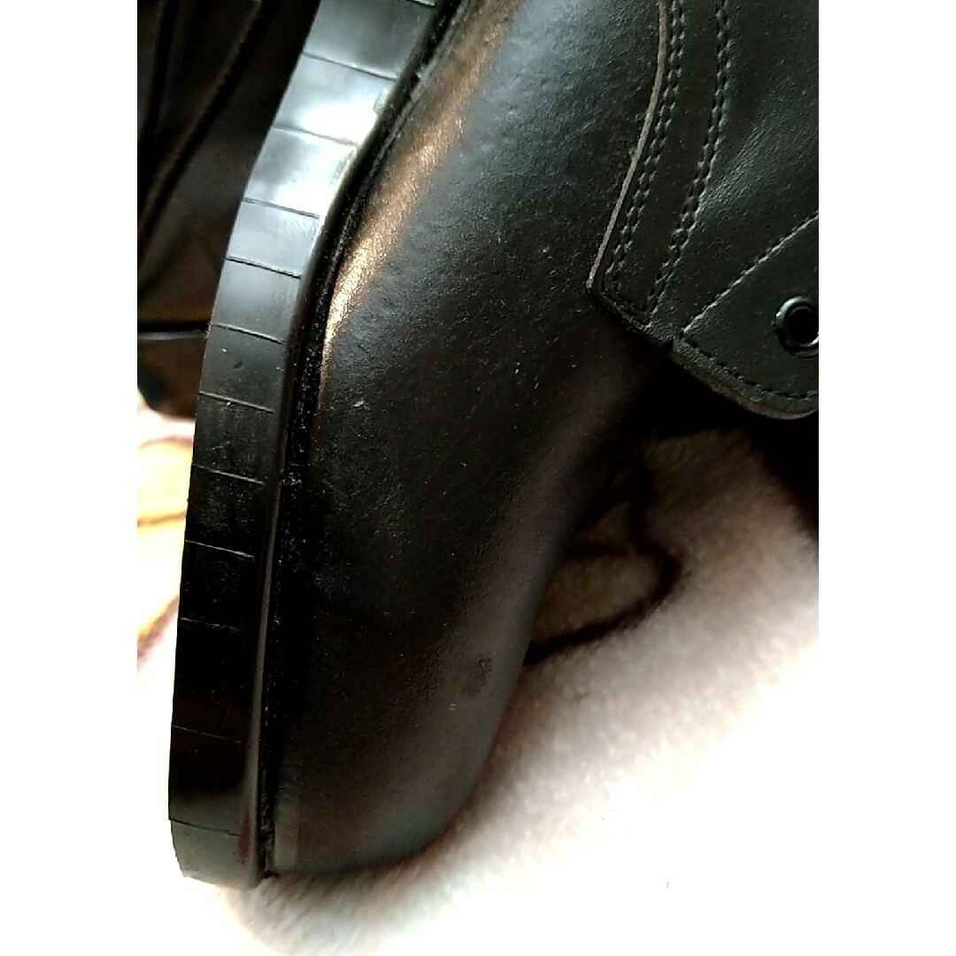 舗装用安全ブーツ　24.5　長編みあげタイプ メンズの靴/シューズ(ブーツ)の商品写真