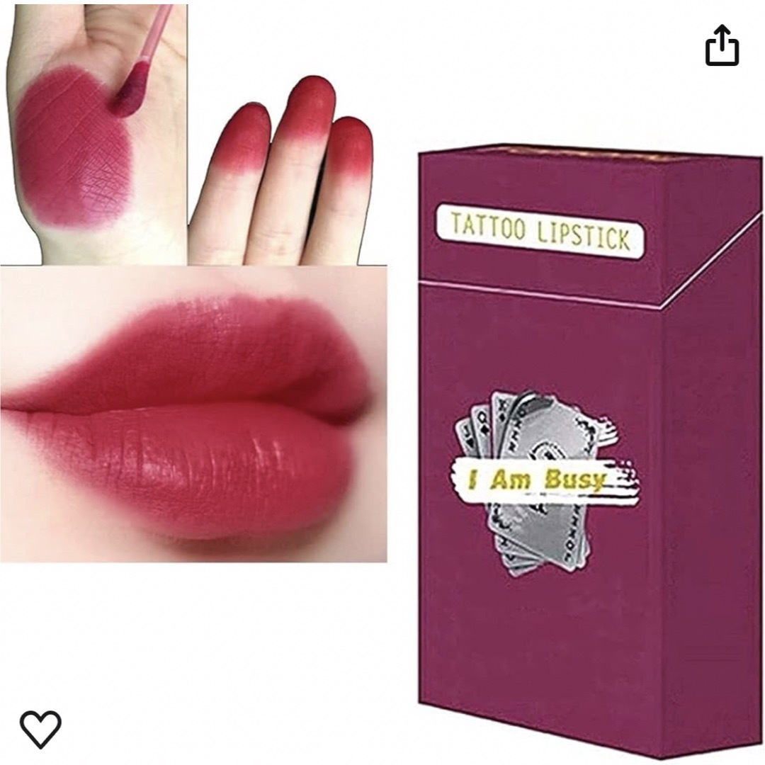 5箱 cigarette Lipstick  ティントリップ コスメ/美容のベースメイク/化粧品(口紅)の商品写真