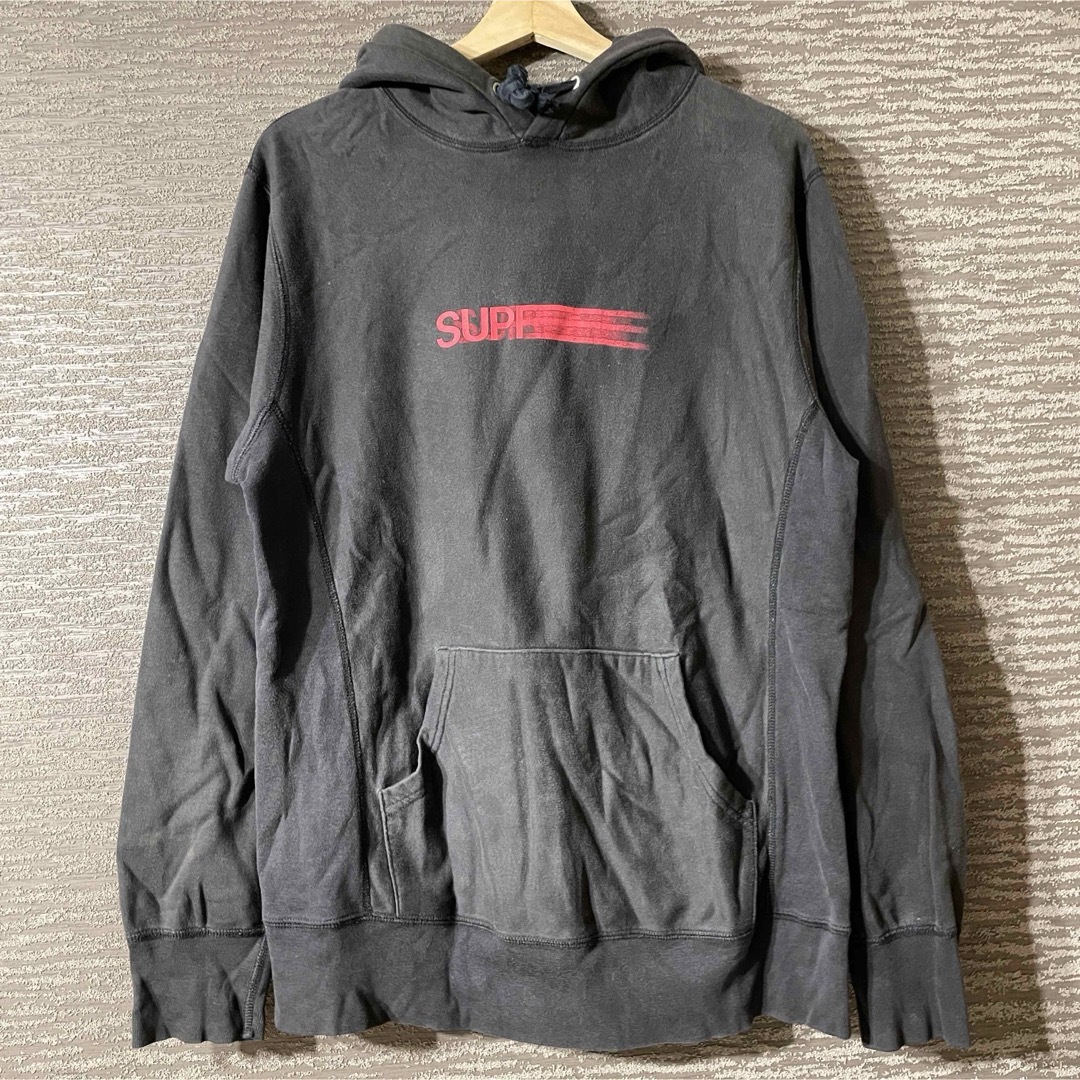 Supreme(シュプリーム)のsupreme 10ss Motion Logo Hoodie 古着 M メンズのトップス(パーカー)の商品写真