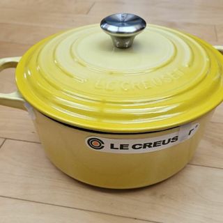 ルクルーゼ(LE CREUSET)の［新品・未使用］ル・クルーゼ ココット・ロンド 22 cm ソレイユ(調理道具/製菓道具)