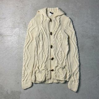 J.Crew - J.CREW
Jクルー
トグルボタンショールカラー
ケーブルニット
ウールニットカーディガン
レディースL