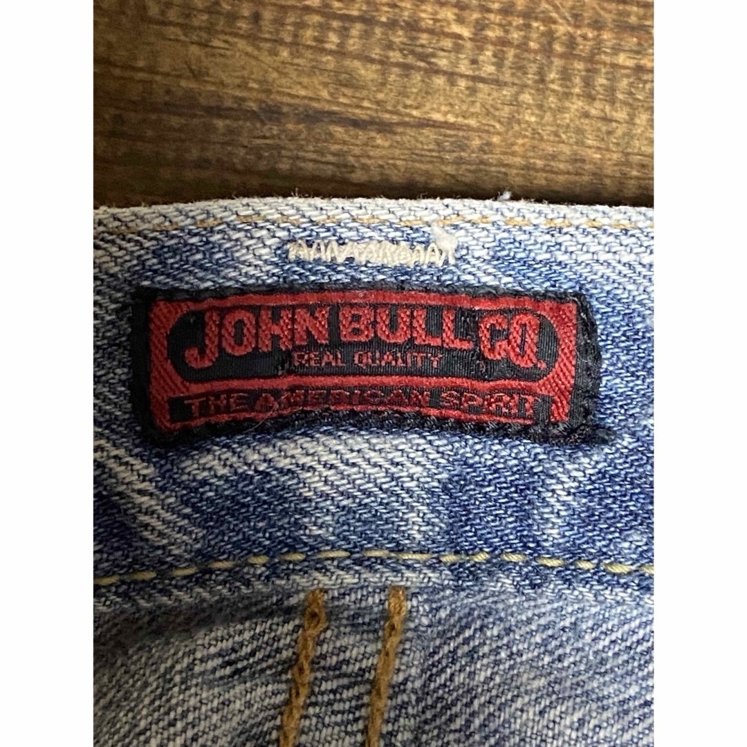 JOHNBULL(ジョンブル)のJohn Bull ☆タイトストレート☆ブッシュポケット☆ケミカルフォッシュ メンズのパンツ(デニム/ジーンズ)の商品写真