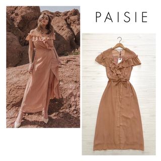 エイソス(asos)の✨タイムセール中✨ 日本未発売品 英国発 Paisie ロングワンピース(ロングワンピース/マキシワンピース)