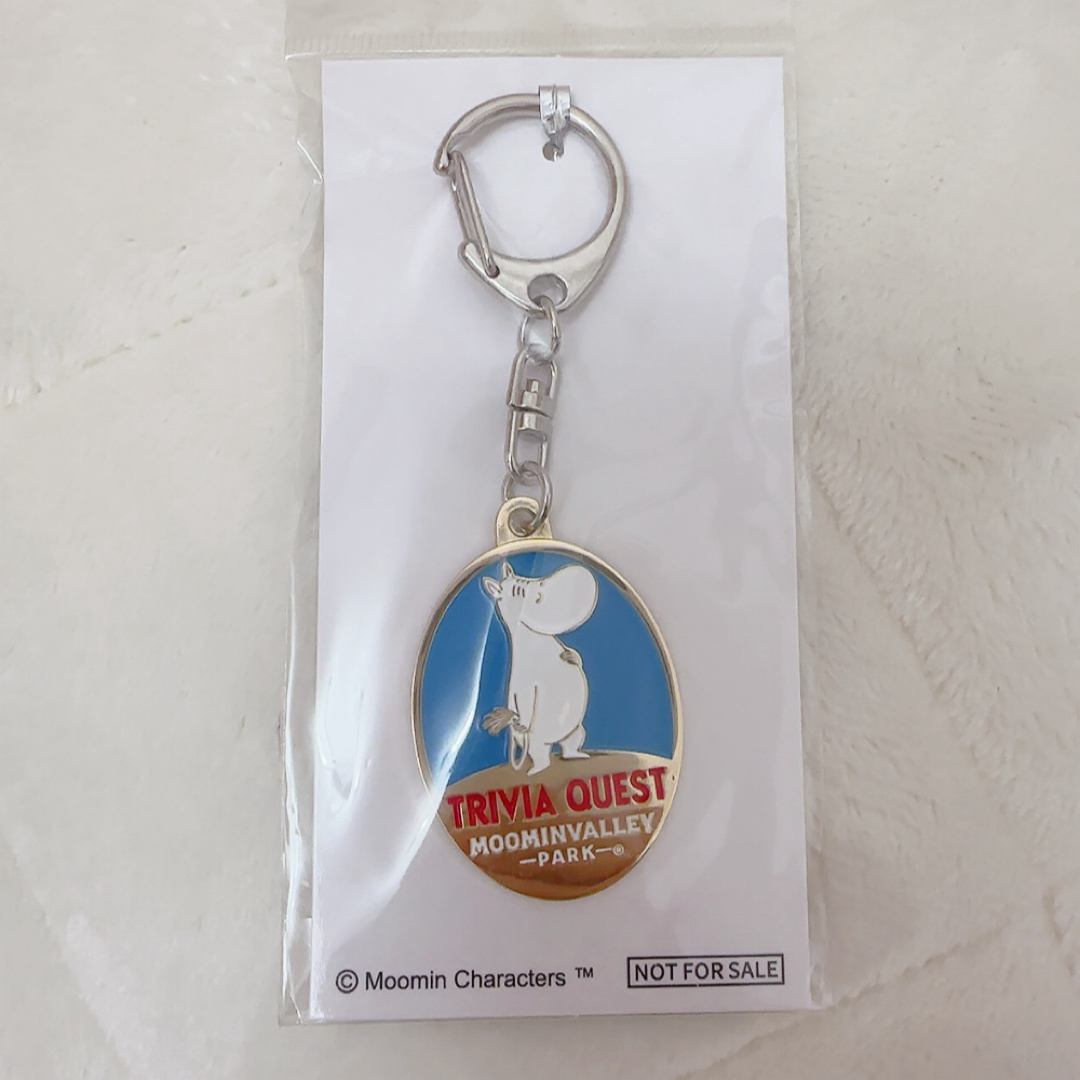 MOOMIN(ムーミン)の非売品　ムーミンバレーパーク　ムーミン　キーホルダー レディースのファッション小物(キーホルダー)の商品写真