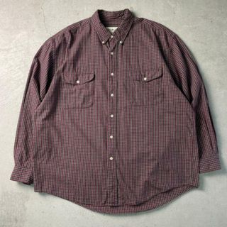 Eddie Bauer エディーバウアー 長袖チェックシャツ メンズ2XL相当(シャツ)