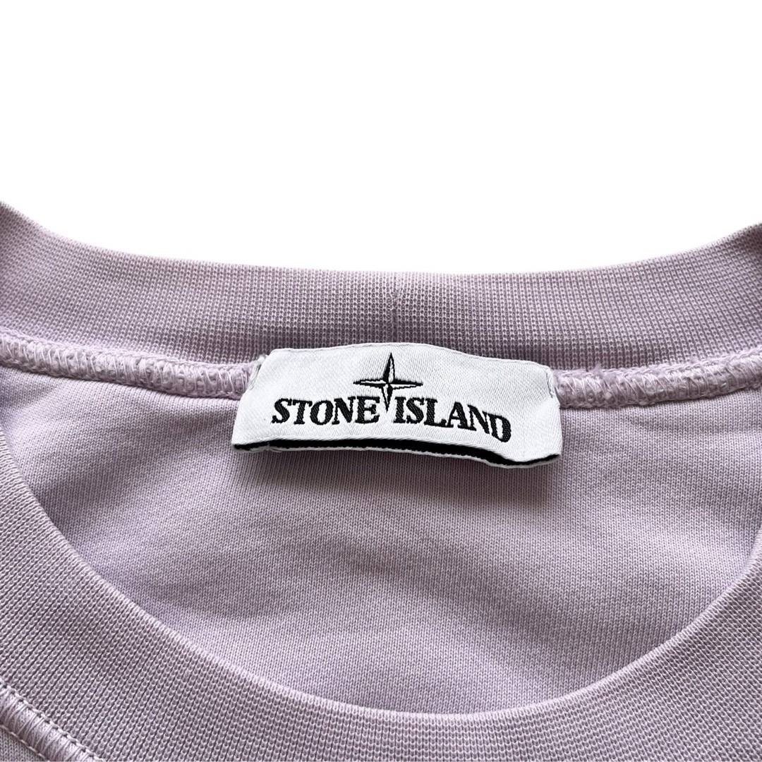 STONE ISLAND(ストーンアイランド)の【2022SS】STONE ISLAND クルーネックスウェット ピンク XL メンズのトップス(スウェット)の商品写真