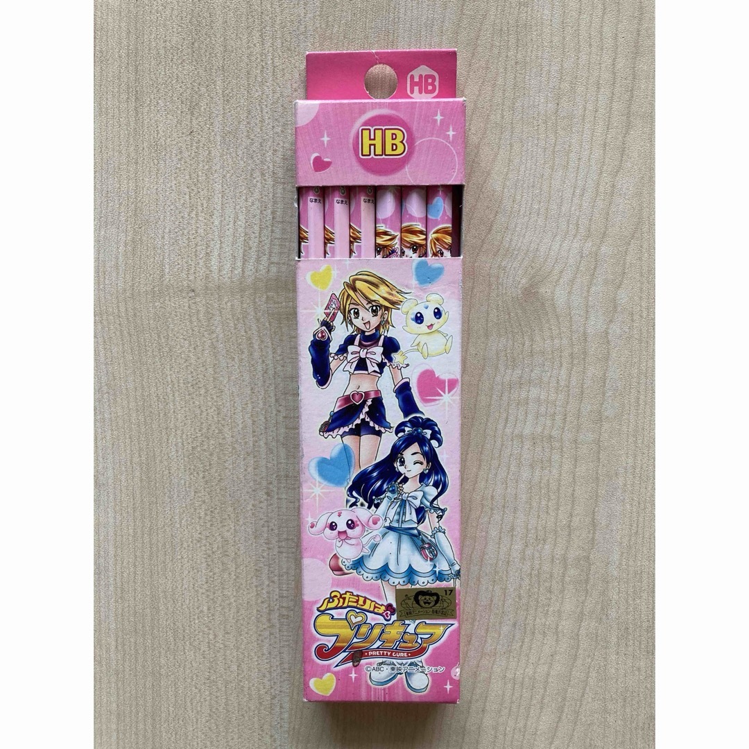 三菱鉛筆(ミツビシエンピツ)の鉛筆 HB 1ダース ふたりはプリキャア PRETTY CURE エンタメ/ホビーのアート用品(鉛筆)の商品写真