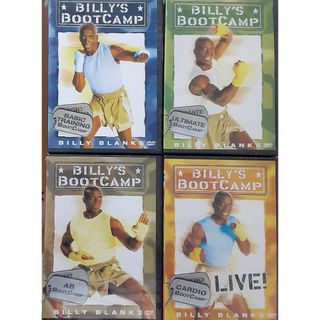 Billy’s BootCamp 4点セット （輸入盤DVD）(スポーツ/フィットネス)