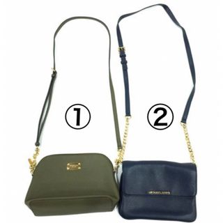 マイケルコース(Michael Kors)の【極美品】マイケルコース ショルダーバック　ゴールド金具 　2点セット(ショルダーバッグ)