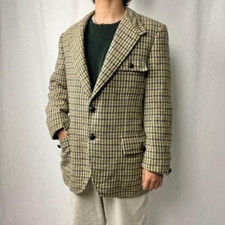 バーバリー(BURBERRY)のBurberrys バーバリー シャギーウールハーフコート ウールジャケット カバーオール レディースXL相当 メンズL相当(その他)