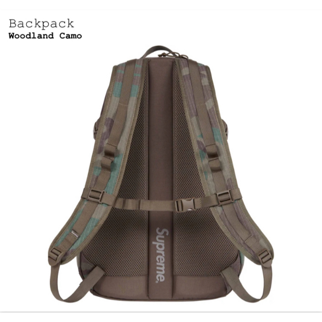 Supreme 24SS Backpack Woodland Camo